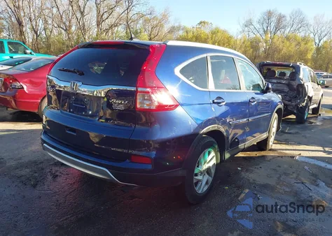 2015 Honda Cr-V Ex-L from USA, damaged, VIN 5J6RM4H79FL019104